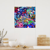 Poster Graffiti (Cuisine)