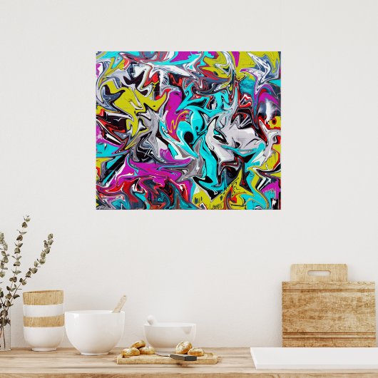 Poster Graffiti (Cuisine)