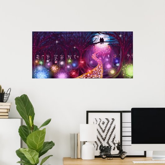 Poster Graffiti (Bureau à domicile)