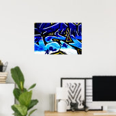 Poster Graffiti 15 wapcna (Bureau à domicile)