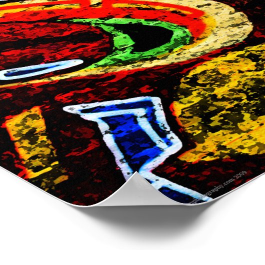 Poster Graffiti 17 wapm (Coin)