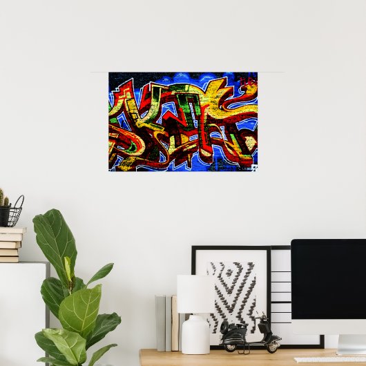 Poster Graffiti 17 wapm (Bureau à domicile)