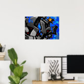 Poster Graffiti 3 wapcn (Bureau à domicile)