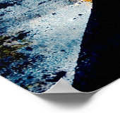 Poster graffiti Abstrait (Coin)