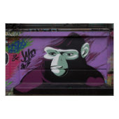 Poster Graffiti Ape (Devant)