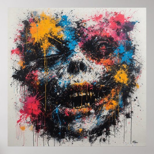 Poster Graffiti Art Style (Devant)