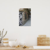 Poster Graffiti - Barcelone (Cuisine)