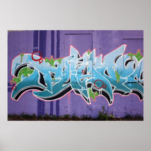 Poster Graffiti, Berlin, Allemagne (Devant)