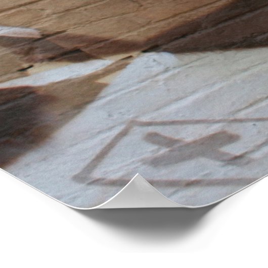 Poster Graffiti, Berlin, Allemagne (Coin)