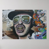 Poster Graffiti, Berlin, Allemagne (Devant)