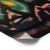 Poster Graffiti Brooklyn (Coin)