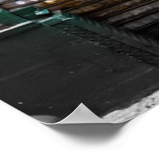 Poster Graffiti chinois (Coin)