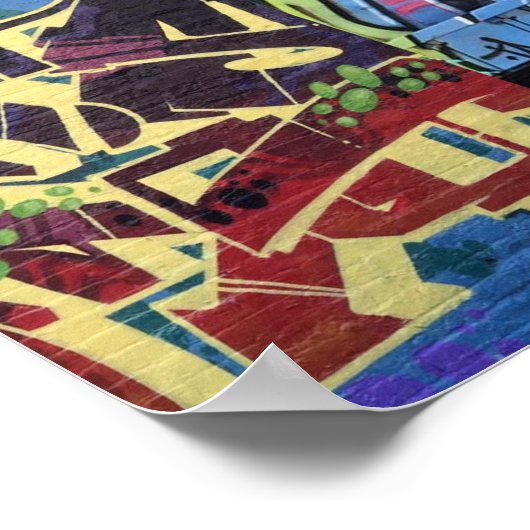 Poster Graffiti Cincinnati (Coin)