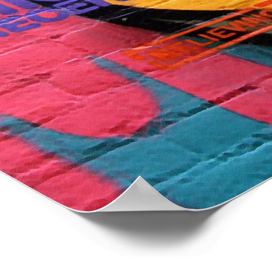 Poster Graffiti d'Amsterdam (Coin)