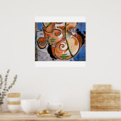 Poster Graffiti dans la musique (Cuisine)