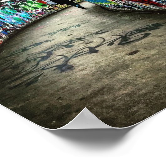 Poster Graffiti de métro (Coin)