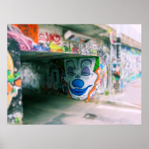 Poster Graffiti de Milan