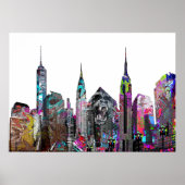 Poster Graffiti de New York (Devant)