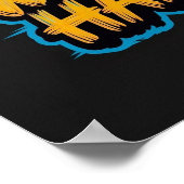 Poster graffiti de rêve gros travail (Coin)