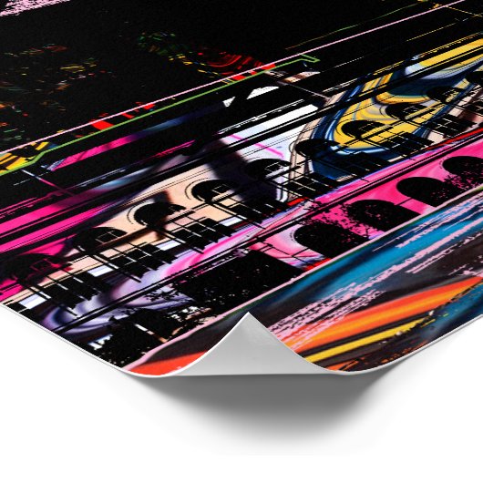 Poster Graffiti de San Francisco (Coin)