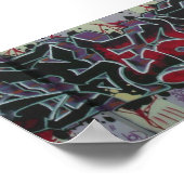 Poster Graffiti de Sean *membre brillant* (Coin)