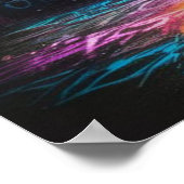 Poster Graffiti de style urbain (Coin)