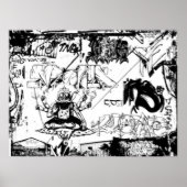 Poster Graffiti Delft (Devant)