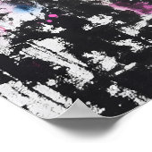 Poster Graffiti Étoiles de rattrapage des enfants - Art u (Coin)