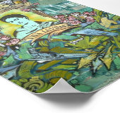 Poster Graffiti Frida Kahlo (Coin)