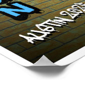 Poster Graffiti Garrett Wilson 2025 (Coin)