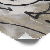 Poster Graffiti hors de l'ordre (Coin)