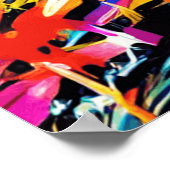 Poster Graffiti Love - Art urbain original (Coin)