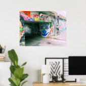 Poster Graffiti Milano (Bureau à domicile)