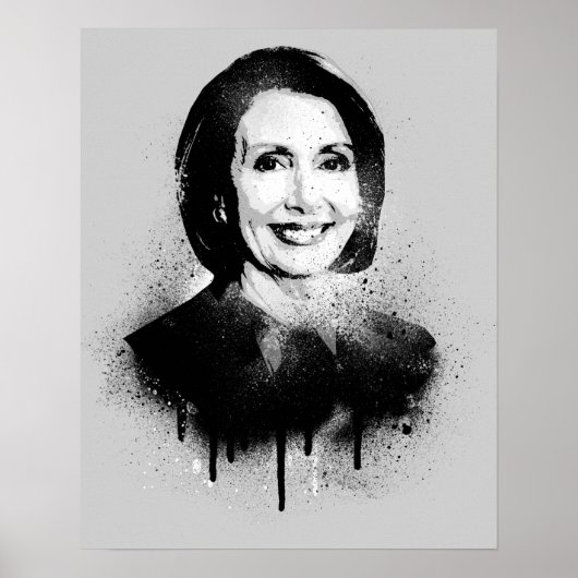 Poster Graffiti Nancy Pelosi (Devant)