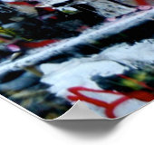 Poster Graffiti One Way Street (Coin)