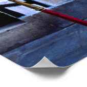 Poster Graffiti, Paris (Coin)