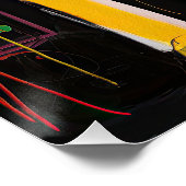 Poster Graffiti pour chien de rétrification d'or 01 - Leo (Coin)