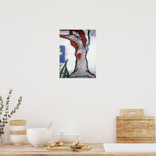 Poster Graffiti pour poème Wordsworth (Cuisine)