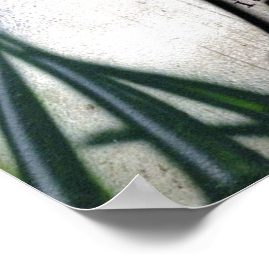 Poster Graffiti pour poème Wordsworth (Coin)