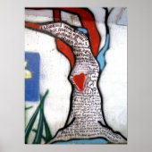 Poster Graffiti pour poème Wordsworth (Devant)