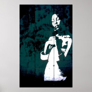 Poster graffiti psychédélique Imprimer