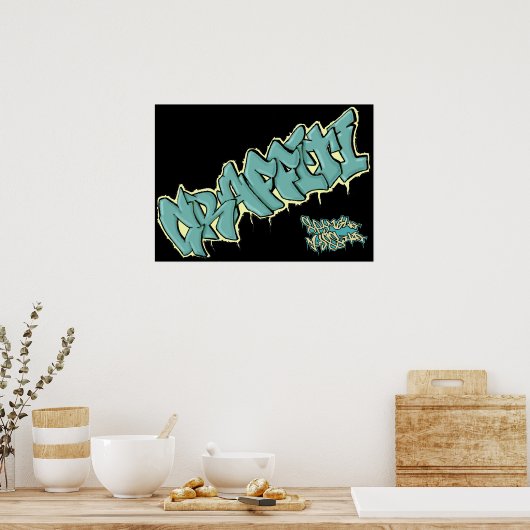 POSTER GRAFFITI spangleMASSIVE (Cuisine)