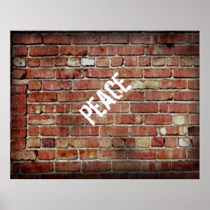 poster graffiti stijl originele foto