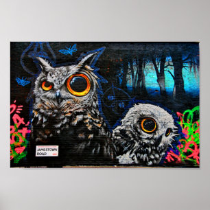 Poster Graffiti Street Art Camden Town London