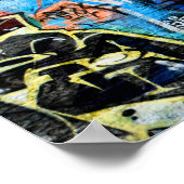 Poster Graffiti Street Art Digbeth Birmingham Royaume-Uni (Coin)