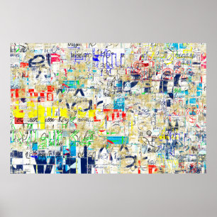 Poster Graffiti street wall. Grunge wallart,street,backgr