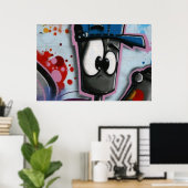 Poster Graffiti suisse (Bureau à domicile)