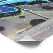 Poster Graffiti Superbunny (Coin)