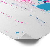 Poster Graffiti sur les bâtiments urbains - Eye Street (Coin)