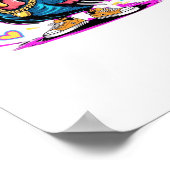 Poster Graffiti Turquie Vibes - Thankful & Fly Cartoon Ar (Coin)